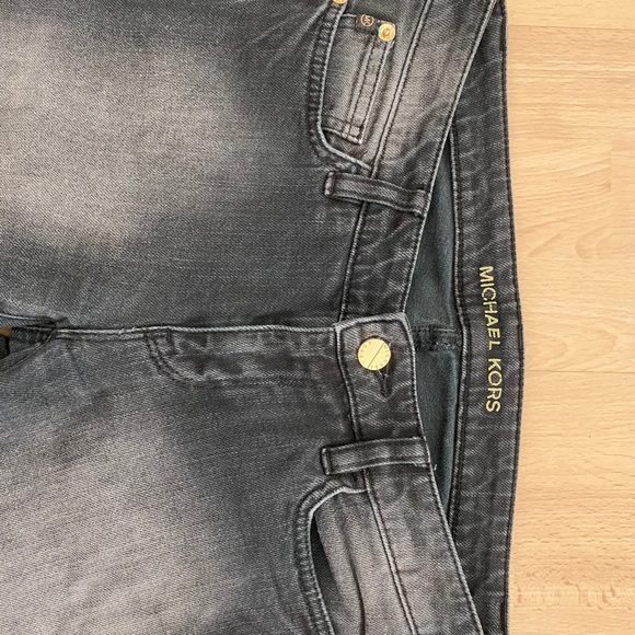 SOLD- Michael Kors Jeans - SZ 0 - Black Worn Wash - Picture 5 of 7
